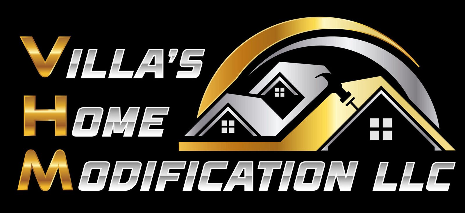 Villa's Home Modification LLC Logo Design-01
